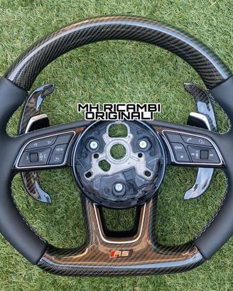 Volante Originale Audi RS Carbon ABT 8V B9 8W Nuov
