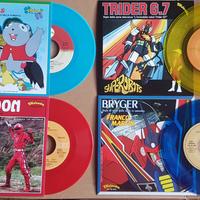 Sigle TV ORIGINALI TRIDER G7 BRYGER SUPEROBOTS