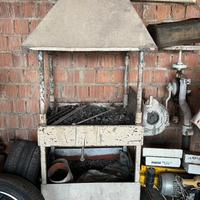 Forgia completa attrezzi con ruote