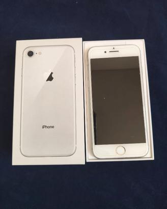 iPhone 8 Silver 256GB•Come nuovo•Scatola originale