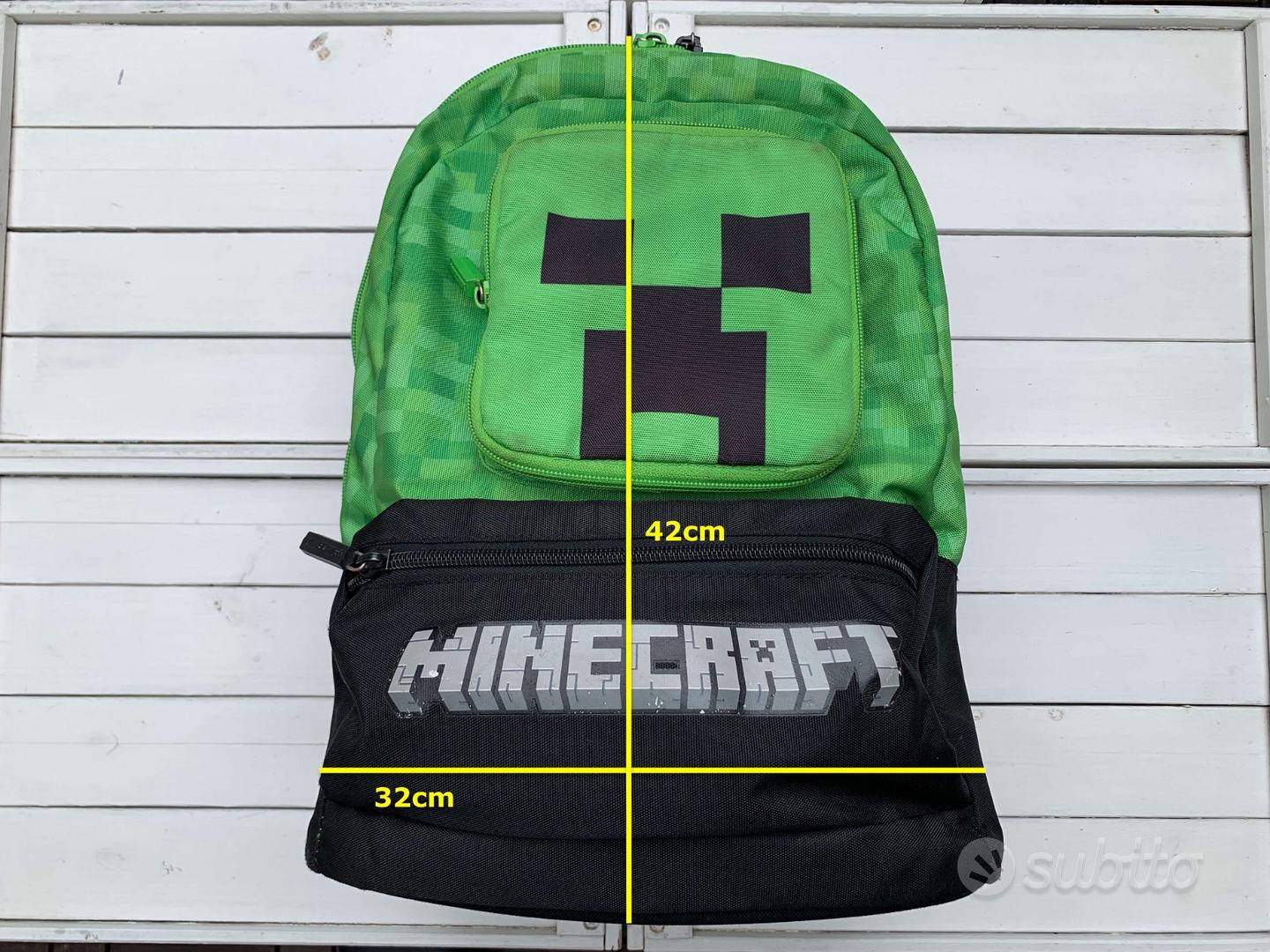 Zaino scuola elementare minecraft hotsell