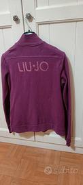 Liu Jo/ felpa donna/ tg M/ prugna / viola/ felpa g