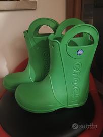 Stivali pioggia in gomma originali Crocs