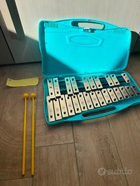 Metallofono glockenspiel xilofono 25