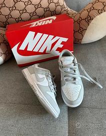 Nike Dunk Low Grigie e Bianche 40 Nuove