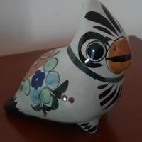 statuina soprammobile uccello stilizzato vintage