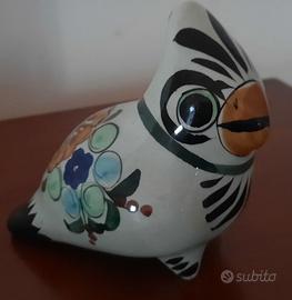 statuina soprammobile uccello stilizzato vintage