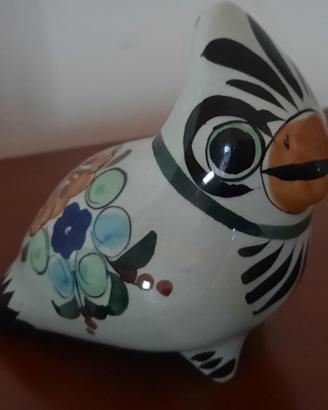 statuina soprammobile uccello stilizzato vintage