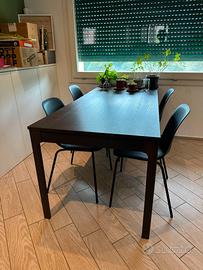 Tavolo allungabile IKEA EKEDALEN (Marrone Scuro)