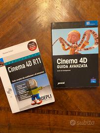 Set 2 Libri Cinema 4D R11 Guida Completa/Avanzata