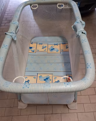 Box azzurro per neonati Cam