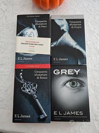 Saga completa Cinquanta Sfumature + Grey