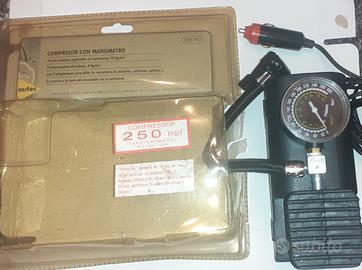 Compressore ad aria per auto bici moto palloni 12V