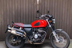 SWM silver base 450cc scrambler