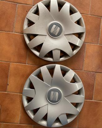Coppia Copri Cerchi Originali Seat Ibiza