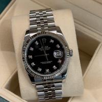 Rolex Datejust 116234 Nero Diamanti - 2018
