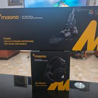 Microfono Dinamico PD200X (USB/XLR) con Braccio + 