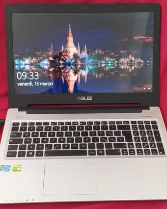 Notebook ASUS i7, SSD 500GB, 8GB RAM, NVIDIA 2Gb