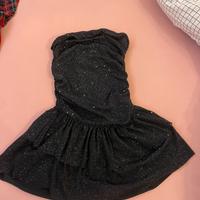 ✨ Abito nero con glitter – elegante e scintillante