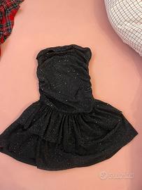 ✨ Abito nero con glitter – elegante e scintillante