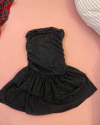 ✨ Abito nero con glitter – elegante e scintillante