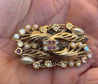 Spilla vintage Italia DUECI BIJOUX Claudio Canzian