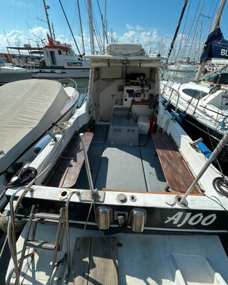 Barca crestitalia 7mt pesca