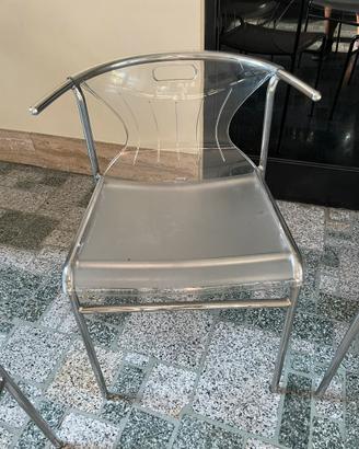 Sedia Elmer Ikea trasparente