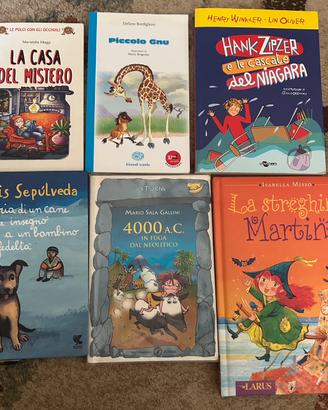 6 libri per bambini / ragazzi