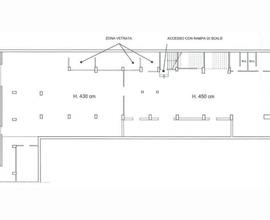 Magazzino-deposito in piccola palazzina