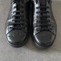 GUCCI SNEAKERS ACE IN PELLE NERA