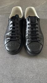 GUCCI SNEAKERS ACE IN PELLE NERA