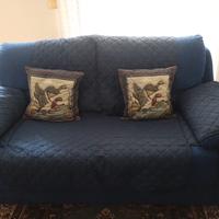 divano due posti in Alcantara 