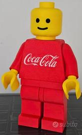 Omino Lego XXL 20cm Coca Cola