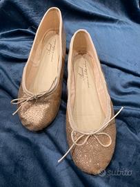 Ballerina décolleté Oro Anniel