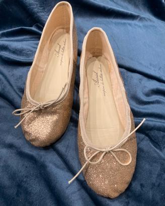Ballerina décolleté Oro Anniel