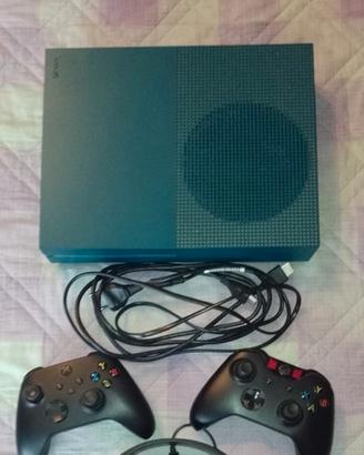 Xbox One  Special Edition Blu, joystick e gioco