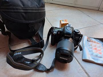 Nikon F75 reflex analogica + obiettivo 28-80mm + c