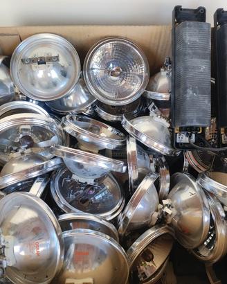 Faretti alogeni completi di lampada e alimentatore