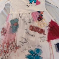 Vestito Desigual bambina maniche lunghe 11/12 anni