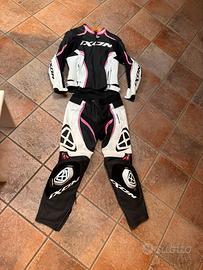 Tuta in pelle divisibile donna