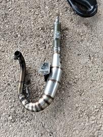 Marmitta artigianale per vespa