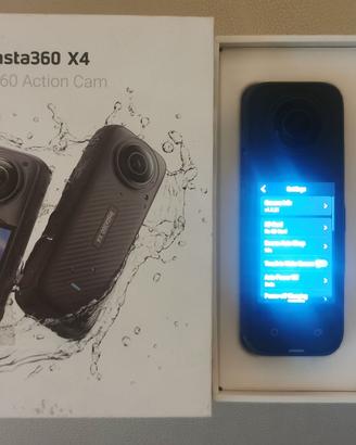 Insta360 X4 usata + garanzia fornita dal venditore