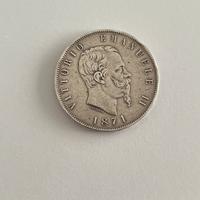 5 Lire 1871 Vittorio Emanuele II