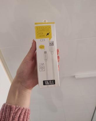 Cavo ricarica telefono tipo C usb-C