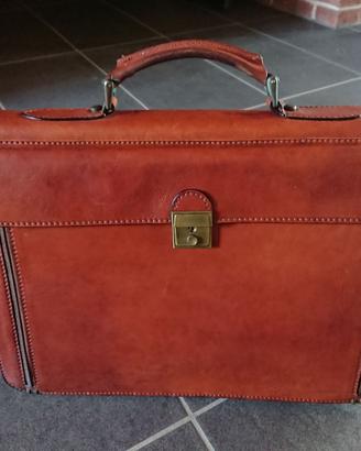 Valigetta in vera pelle vintage