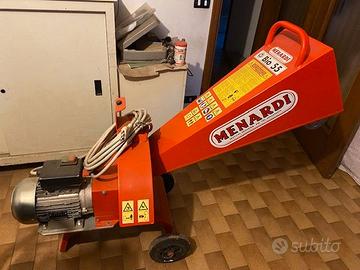 Cippatore biotrituratore ramaglie Caravaggi