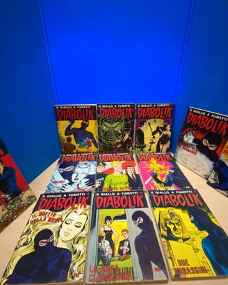 DIABOLIK RISTAMPA COSTA BIANCA 12 NUMERI