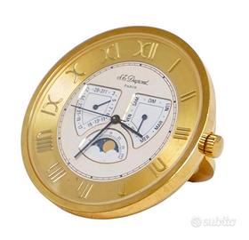 S.T. Dupont Paris – Orologio da Tavolo Fasi Lunari