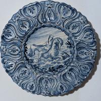 Piatto in maiolica Savona